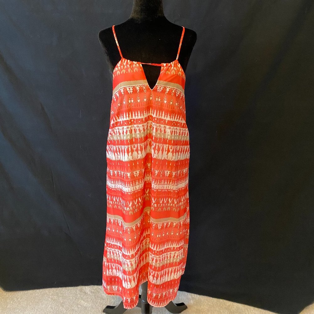 Charming Charlies Coral Sundress - Size Medium